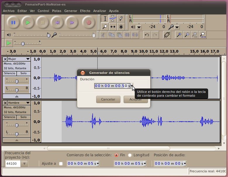 Audacity-InsertSilence-es.png