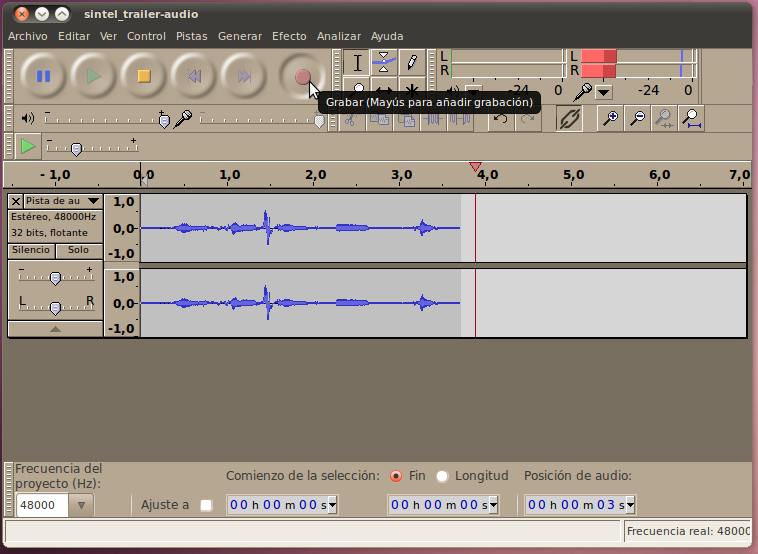 sound recorder audacity